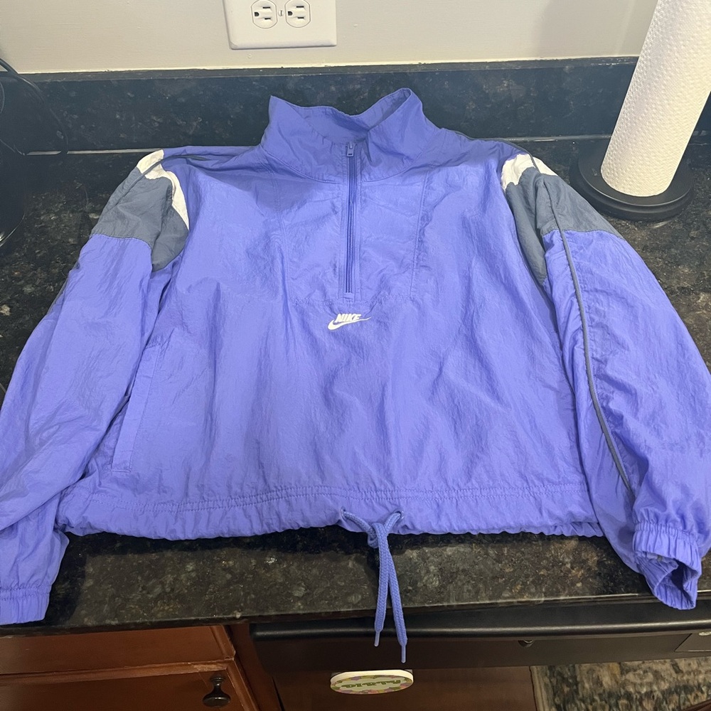 Nike Periwinkle Windbreaker Jacket